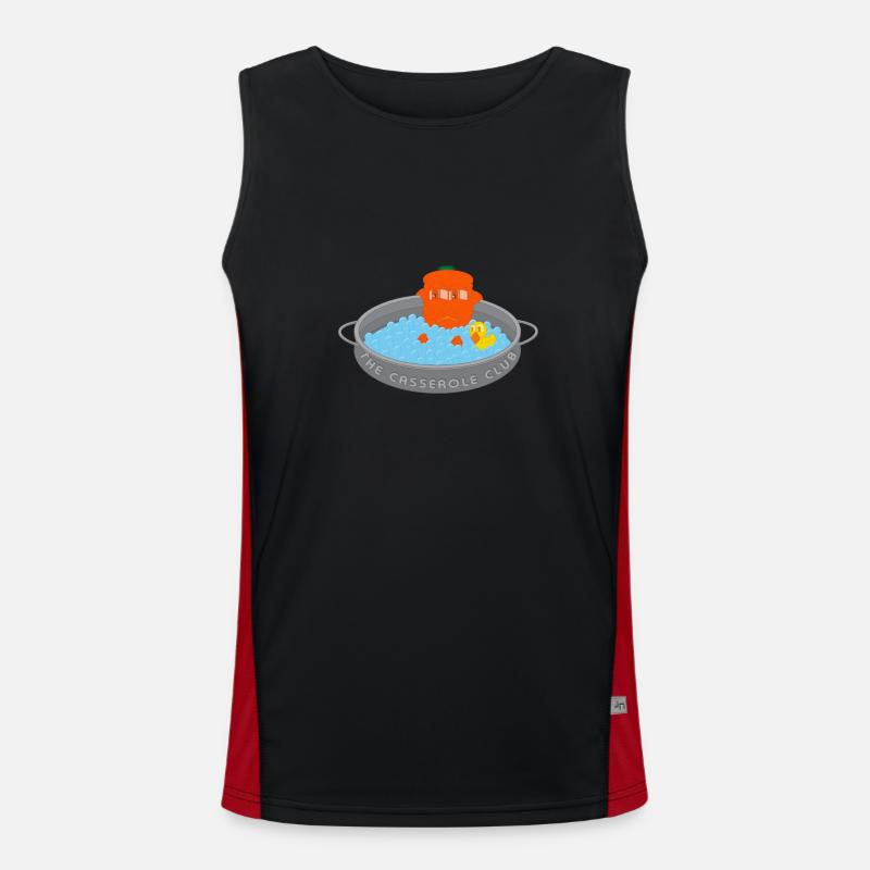 KEULE Funktionelles Kontrast-Tank Top für Männer 