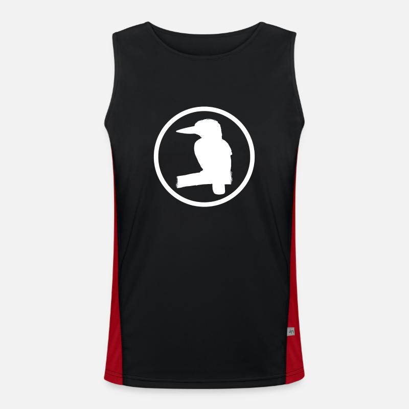 kookaburra Funktionelles Kontrast-Tank Top für Männer 