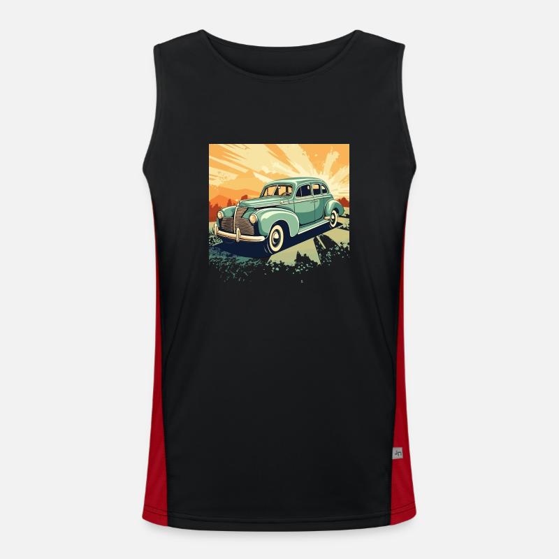 Timeless elegance - The classic on wheels Men's Functional Contrast Tank Top 