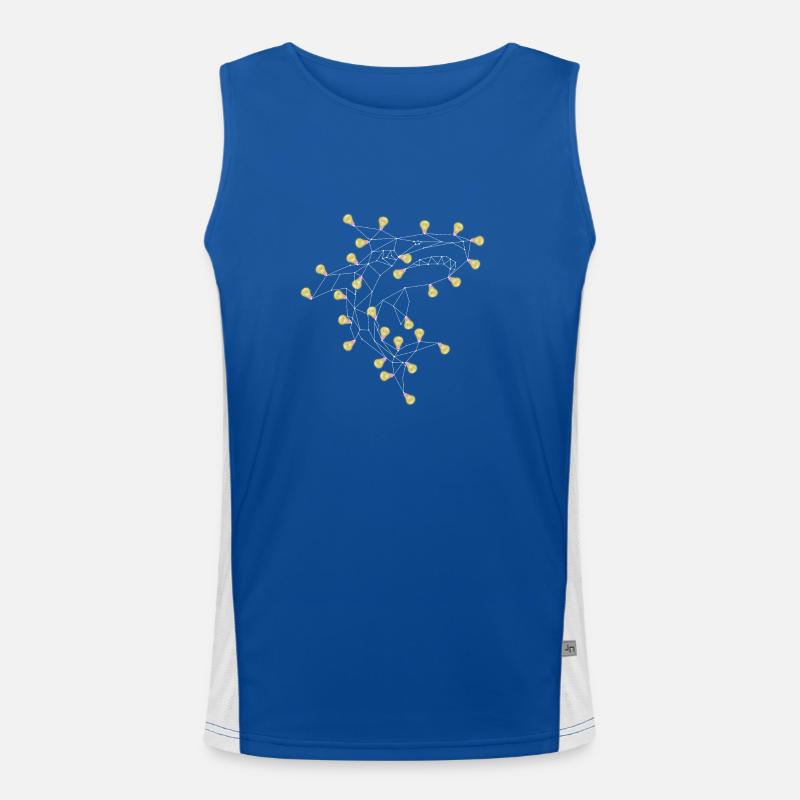 Requin lampe Débardeur respirant contrasté Homme 