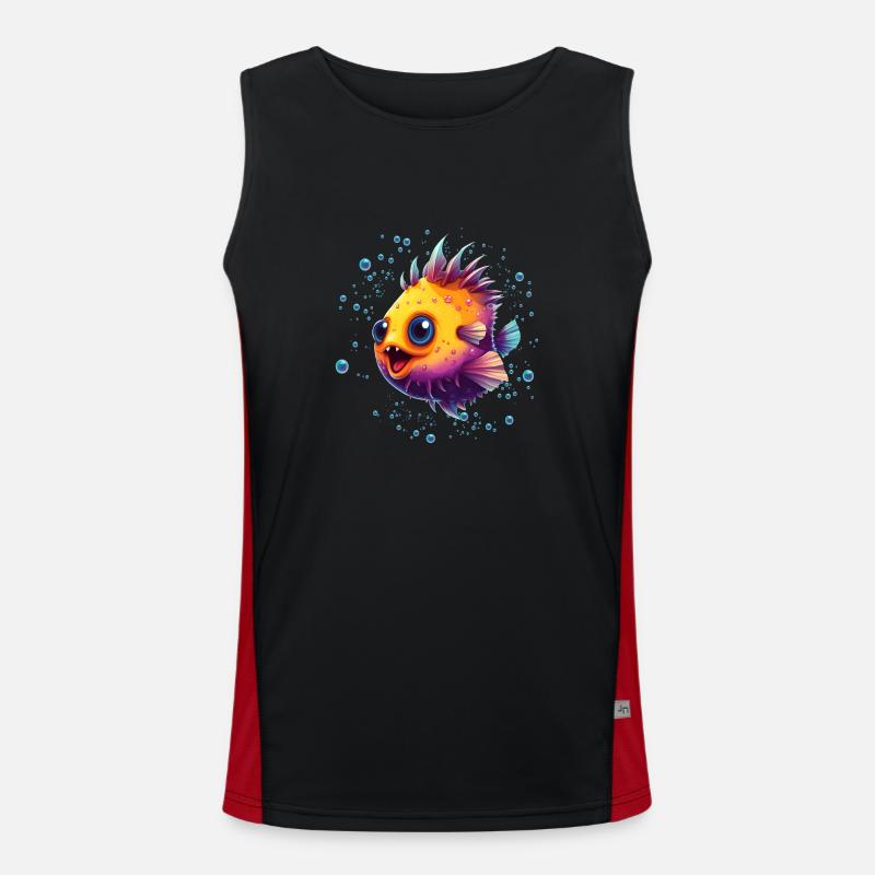 Poisson-globe Débardeur respirant contrasté Homme 