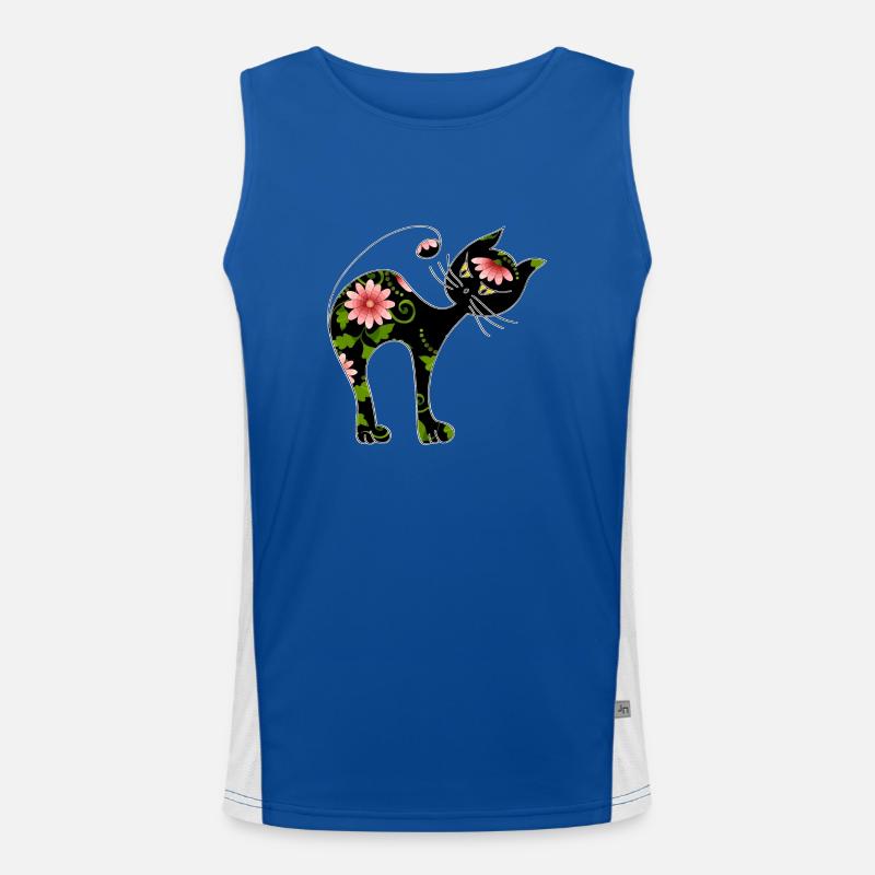 Kommen Sie Funktionelles Kontrast-Tank Top für Männer 