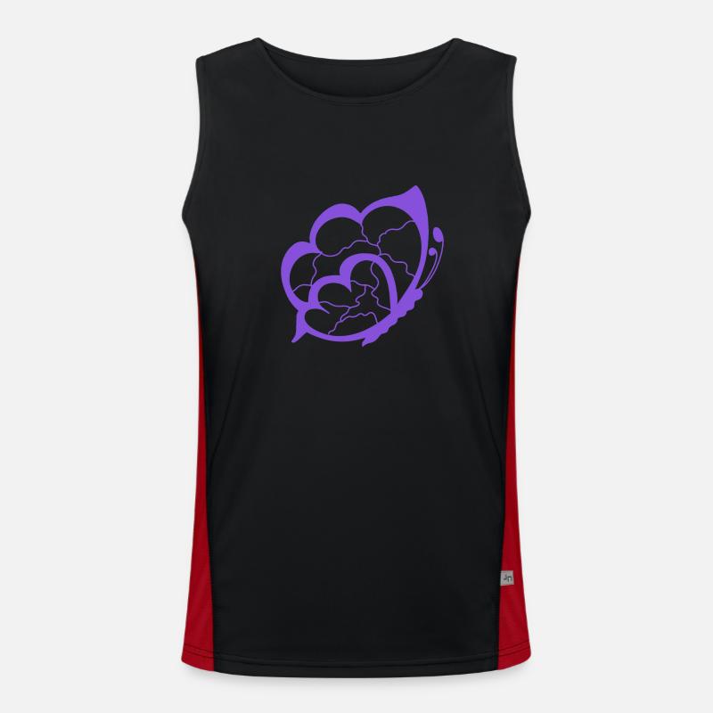 Pattern Men's Functional Contrast Tank Top 