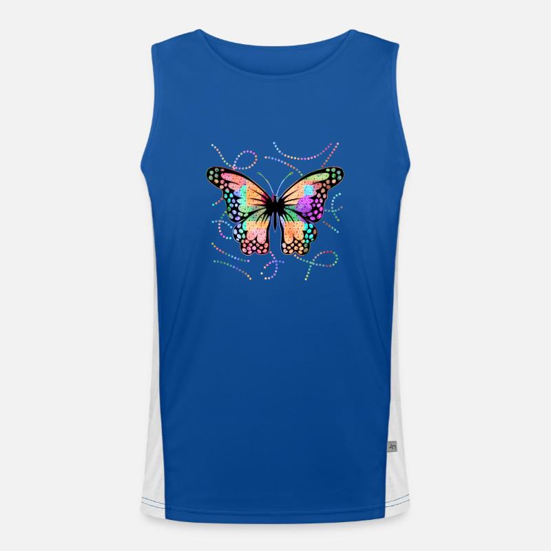 Papillon Débardeur respirant contrasté Homme 