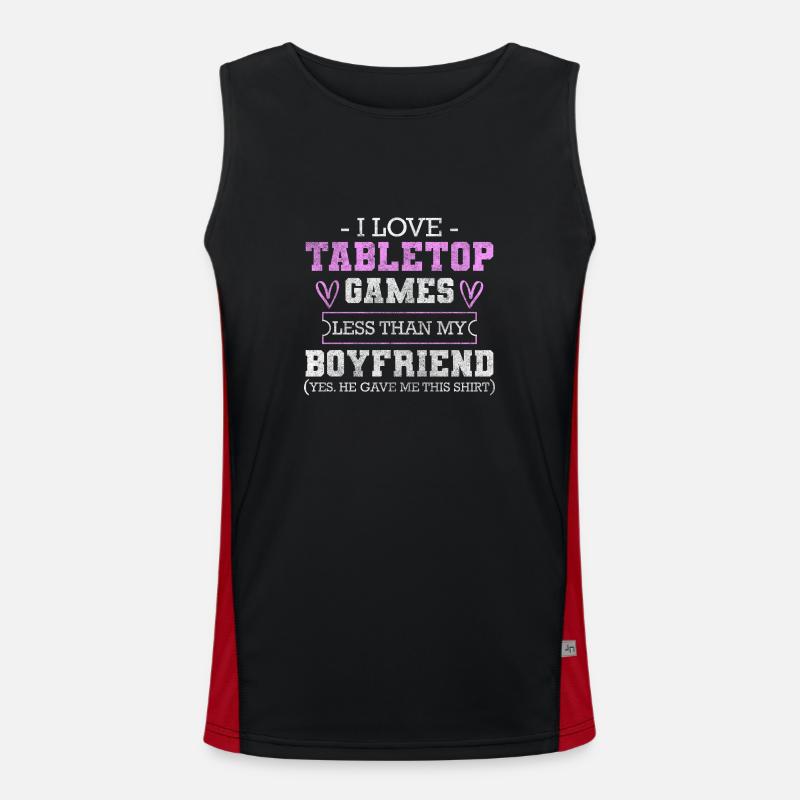 Game Nerd Role Playing Strategy Men's Functional Contrast Tank Top 