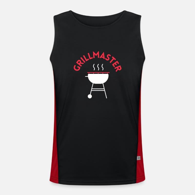 Grillmaster Funktionelles Kontrast-Tank Top für Männer 