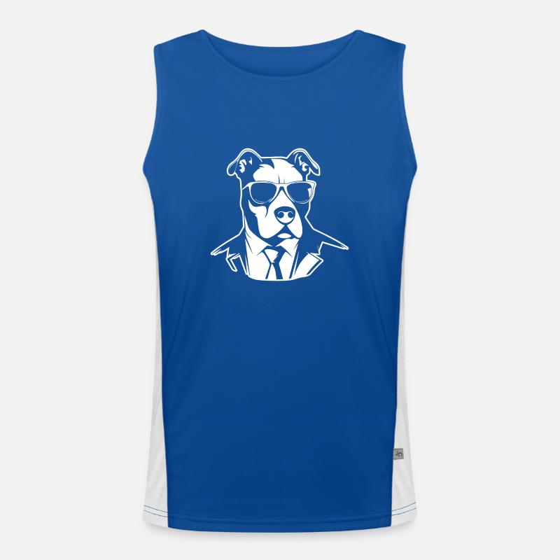 Pitbull Men's Functional Contrast Tank Top 
