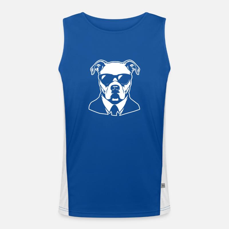 Pitbull Men's Functional Contrast Tank Top 