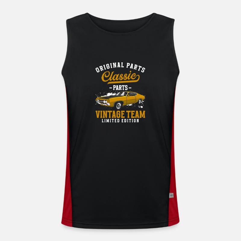 Automotive Mechatronics Technician Alt Men's Functional Contrast Tank Top 