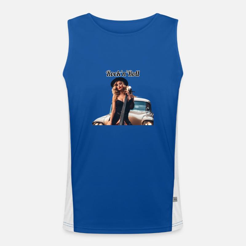 Pinup Débardeur respirant contrasté Homme 