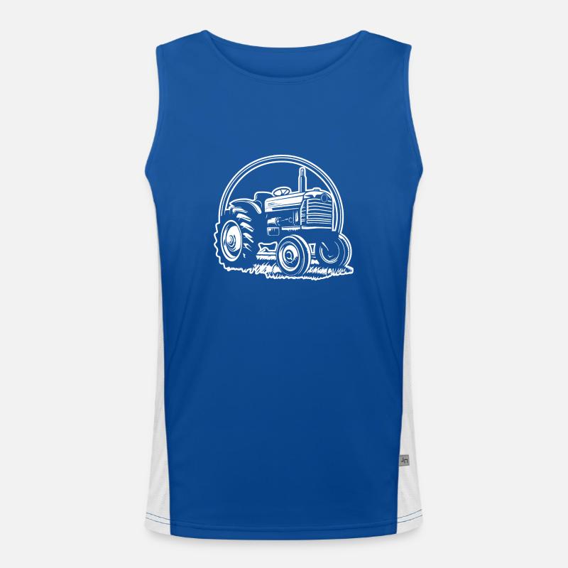 Traktor Funktionelles Kontrast-Tank Top für Männer 