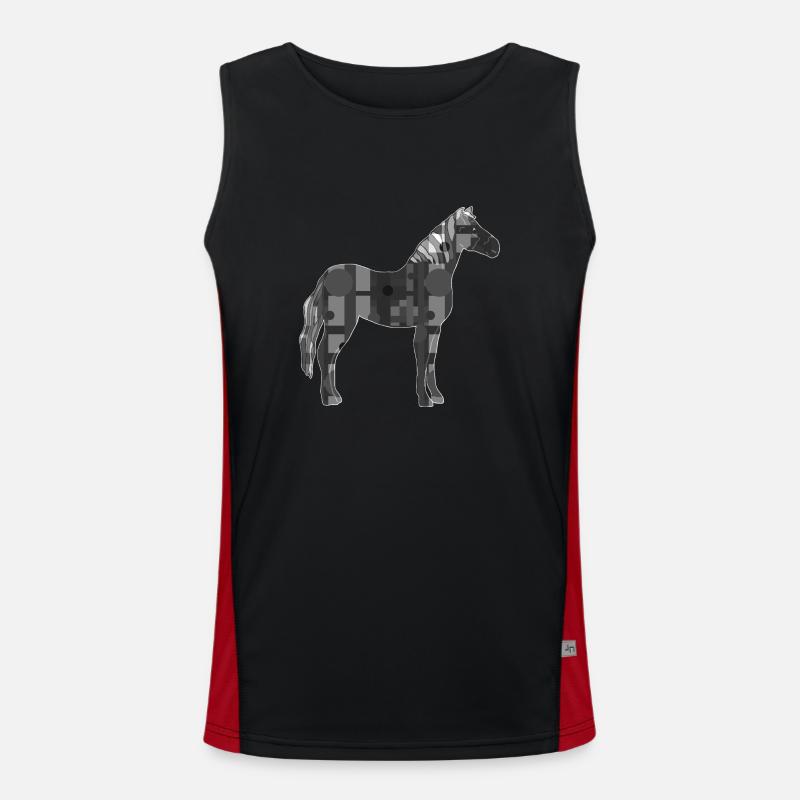 Dock Funktionelles Kontrast-Tank Top für Männer 