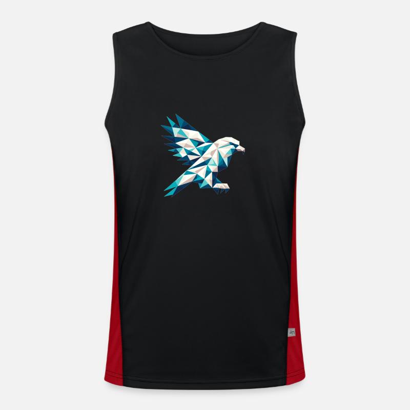 Adler // eagle Funktionelles Kontrast-Tank Top für Männer 