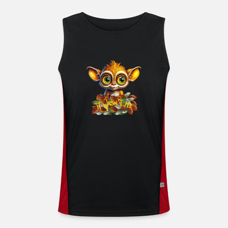 Ce n'était pas moi, un gremlin super mignon Débardeur respirant contrasté Homme 