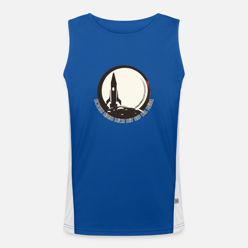 Mondreise Funktionelles Kontrast-Tank Top für Männer 