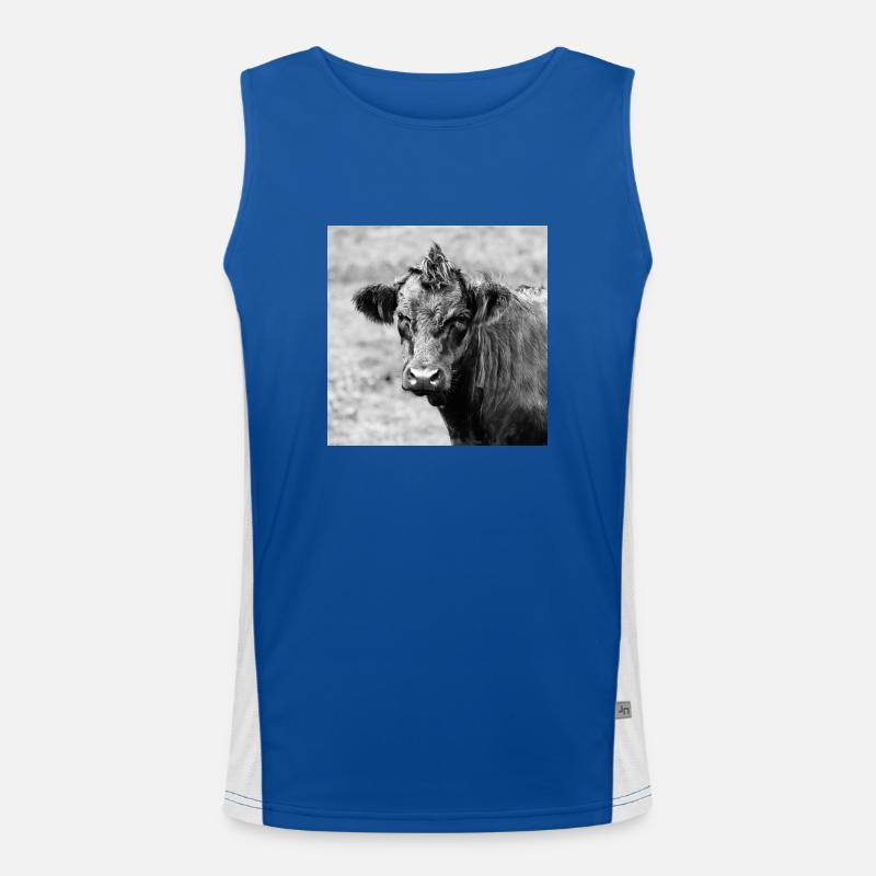 Cattle Men's Functional Contrast Tank Top 