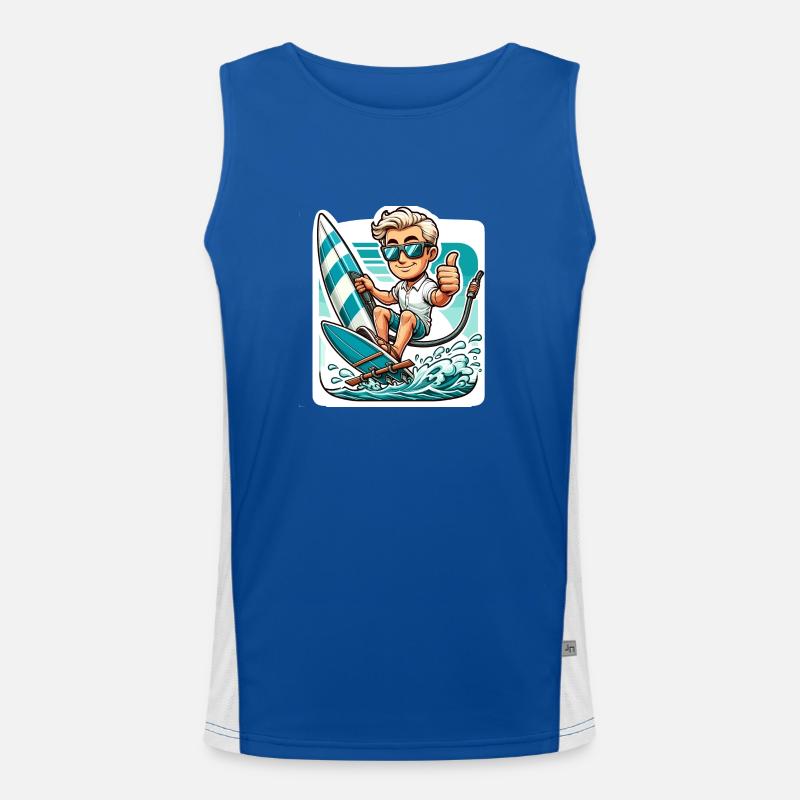 Surf Débardeur respirant contrasté Homme 