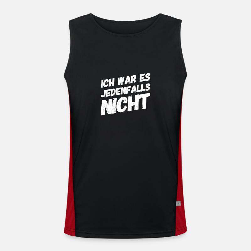 unschuldig Funktionelles Kontrast-Tank Top für Männer 