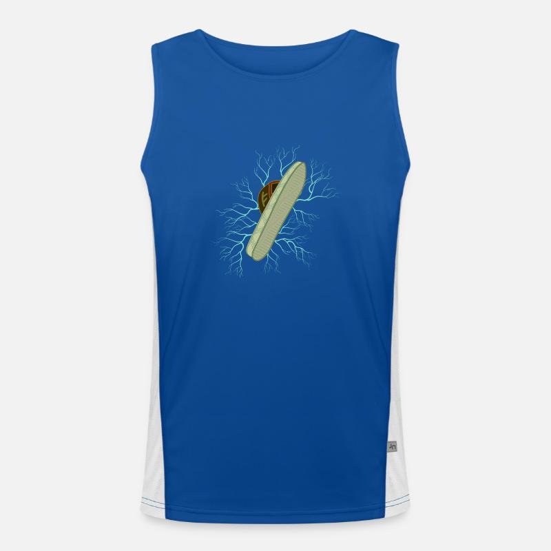 PANTOFFEL Funktionelles Kontrast-Tank Top für Männer 