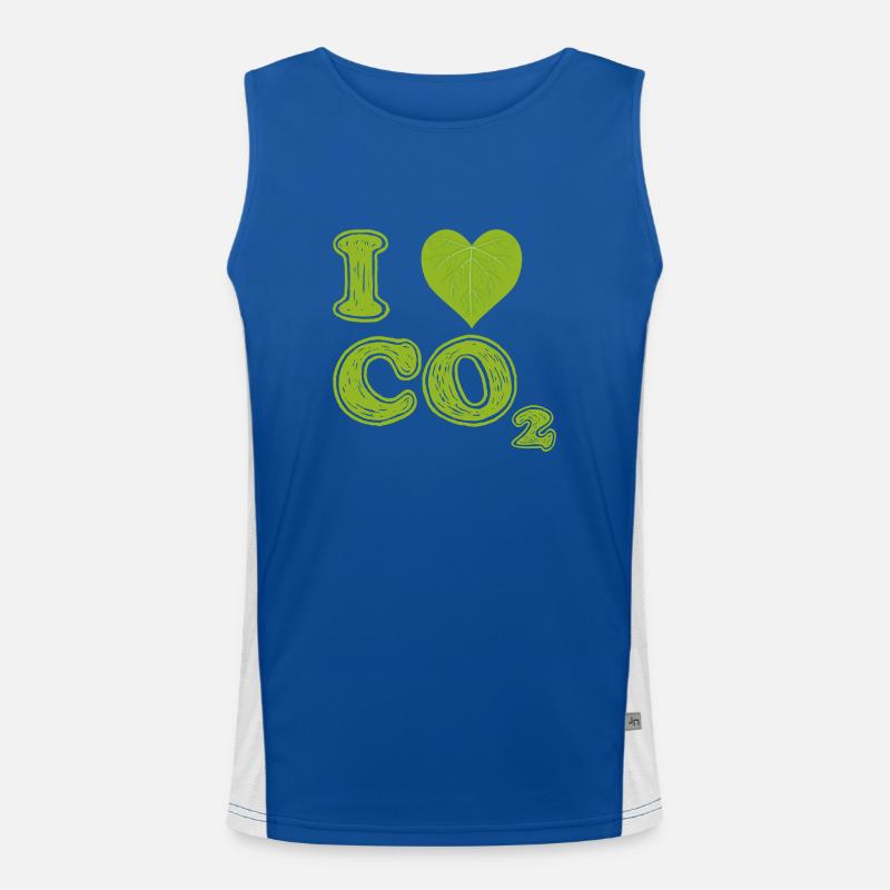 J’adore le Co2 Débardeur respirant contrasté Homme 