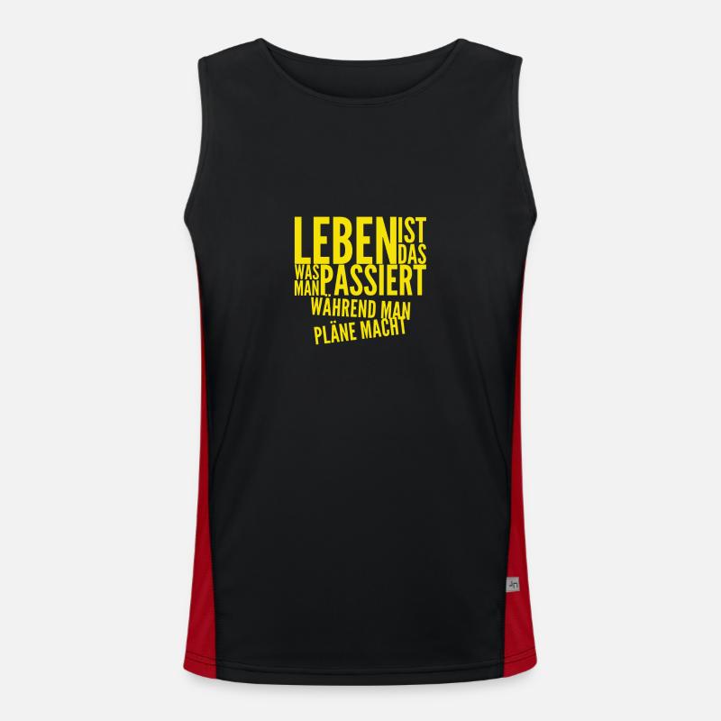 libérer Débardeur respirant contrasté Homme 