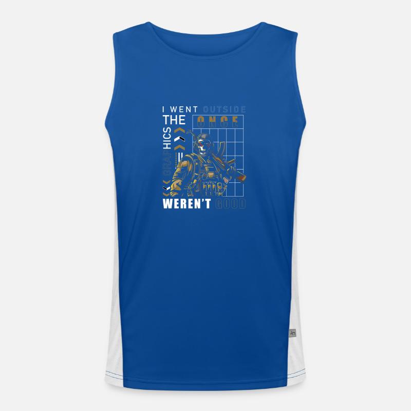 PC Player Legends Men's Functional Contrast Tank Top 