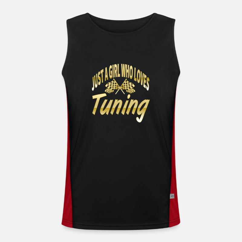 Tuning Men's Functional Contrast Tank Top 
