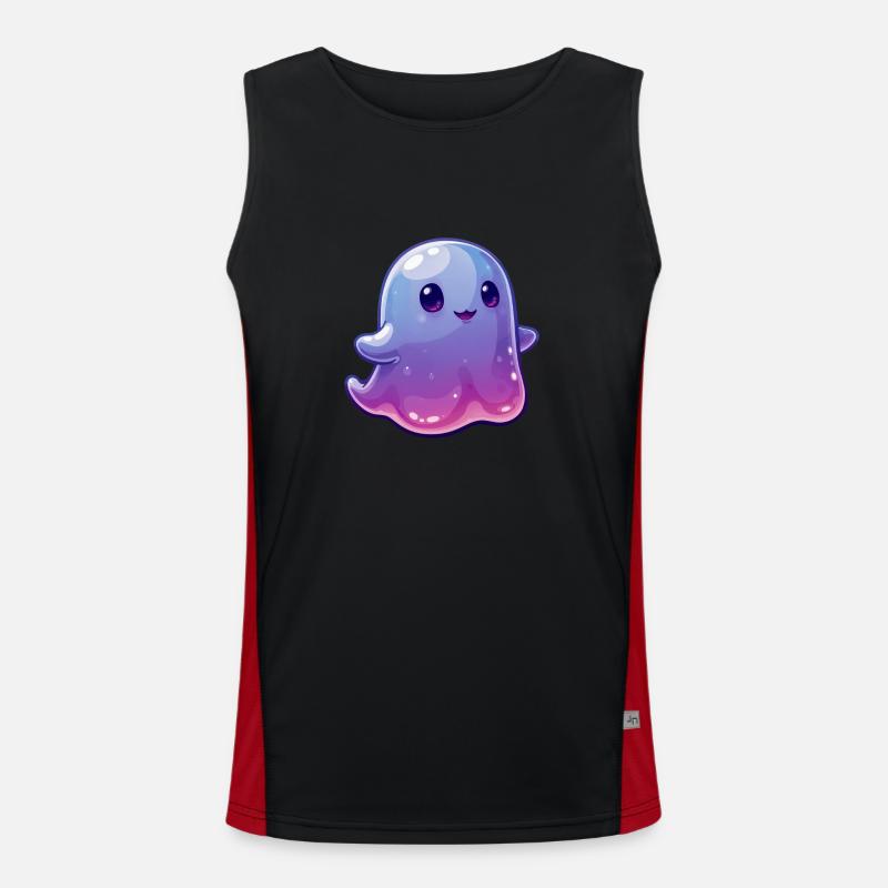 Little Ghost Men's Functional Contrast Tank Top 