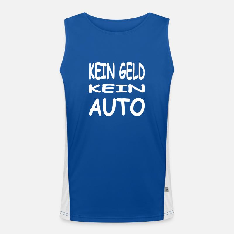 Car Men's Functional Contrast Tank Top 