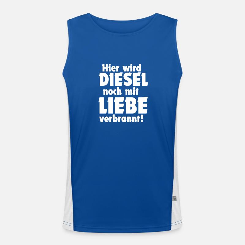 Diesel Débardeur respirant contrasté Homme 