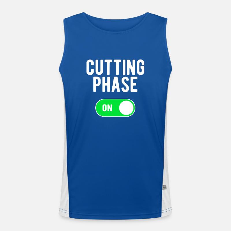 Cutting Phase ON Bodybuilding Gewichte Workout Funktionelles Kontrast-Tank Top für Männer 