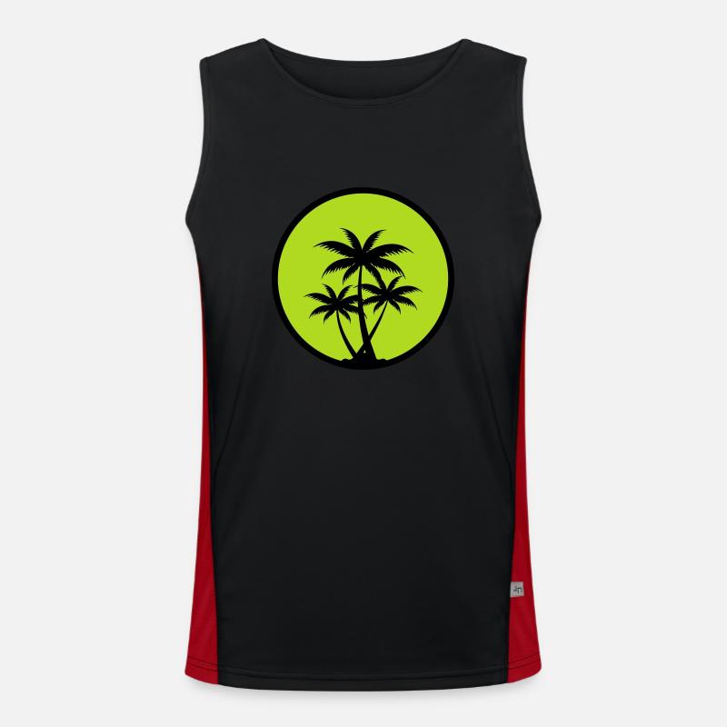 Palmer Funktionell kontrasttanktopp för herrar 