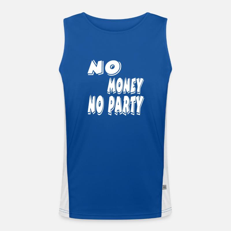 Party Men's Functional Contrast Tank Top 