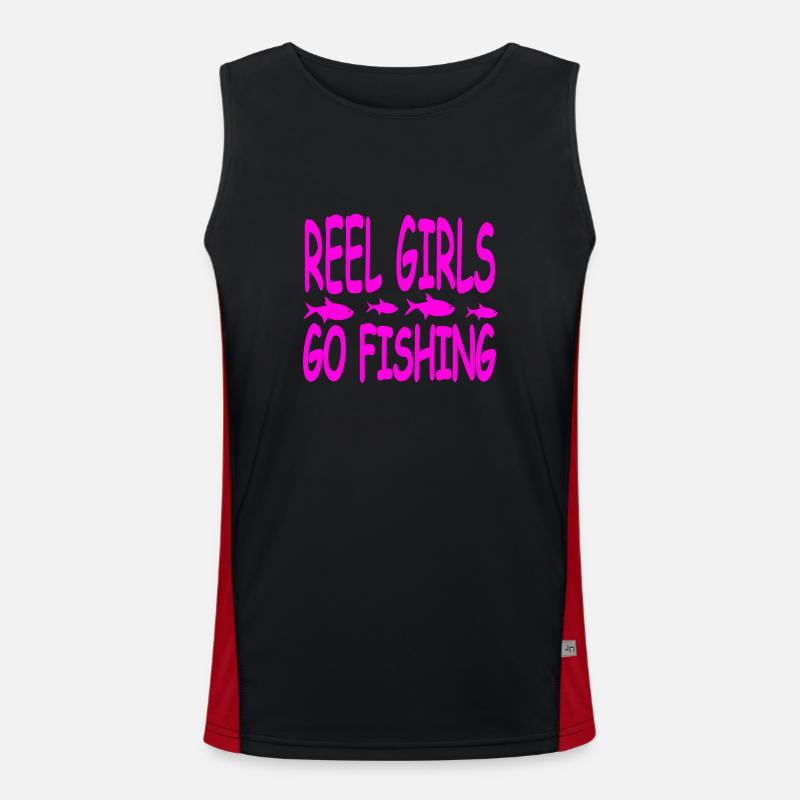 Angling Men's Functional Contrast Tank Top 