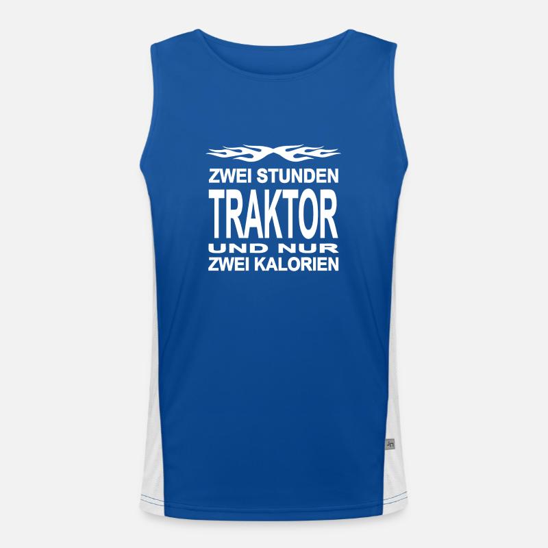 Traktor Funktionelles Kontrast-Tank Top für Männer 
