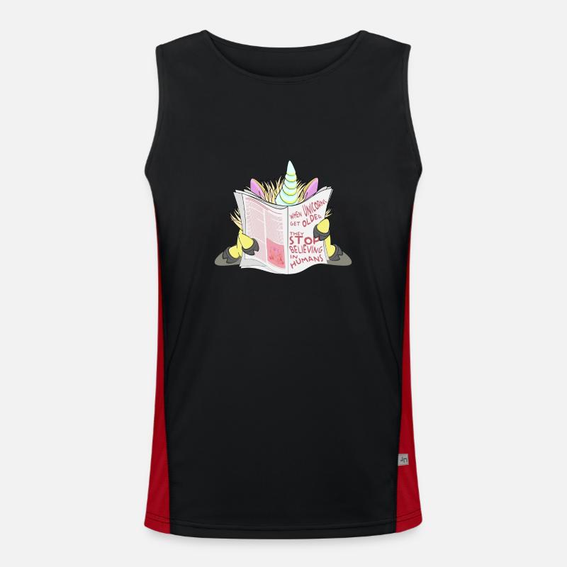 REALLY Men's Functional Contrast Tank Top 