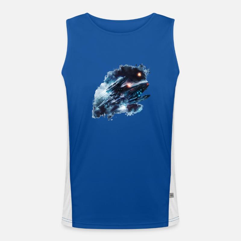 Diplomatic missions in space Men's Functional Contrast Tank Top 