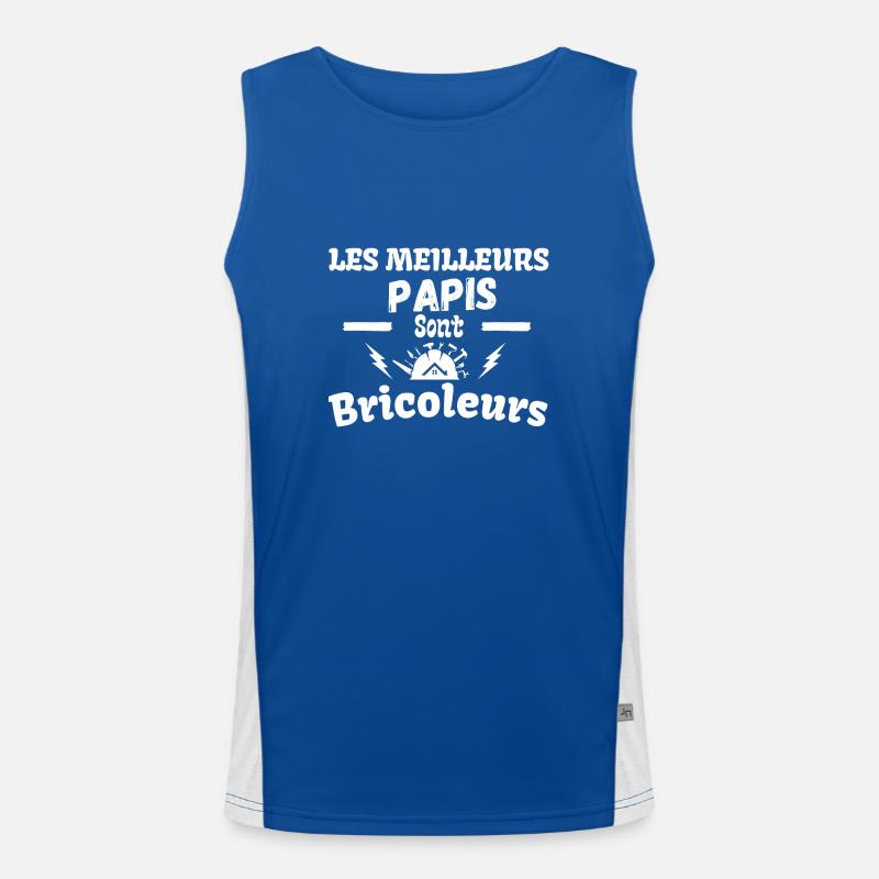 GRANDPA BREAKERS Men's Functional Contrast Tank Top 