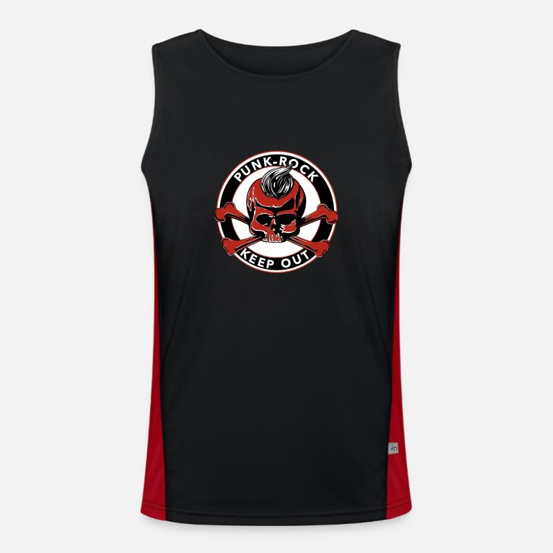 keep Out Débardeur respirant contrasté Homme 