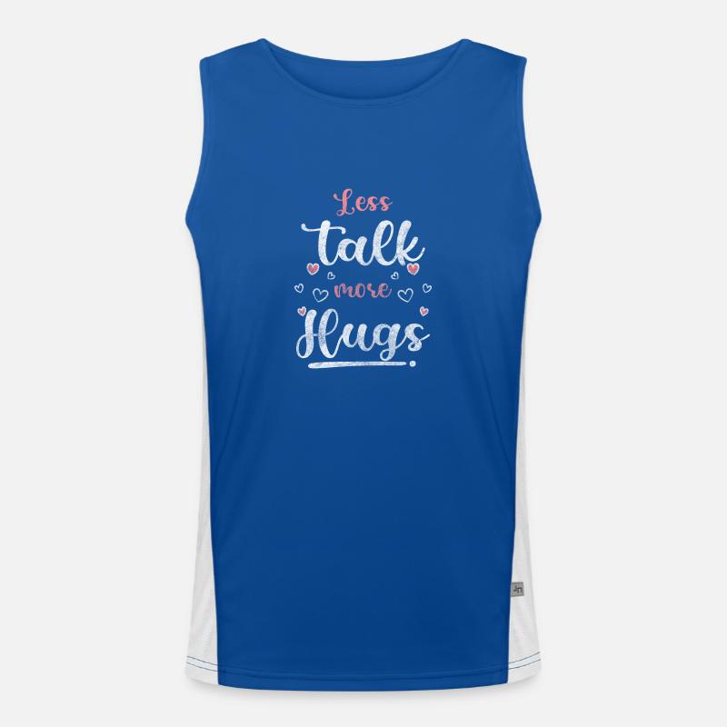 Cuddle Security Soft Romantic Men's Functional Contrast Tank Top 