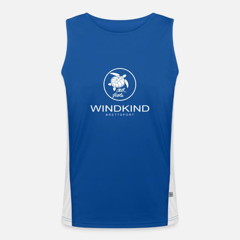 Chill toad Men's Functional Contrast Tank Top 