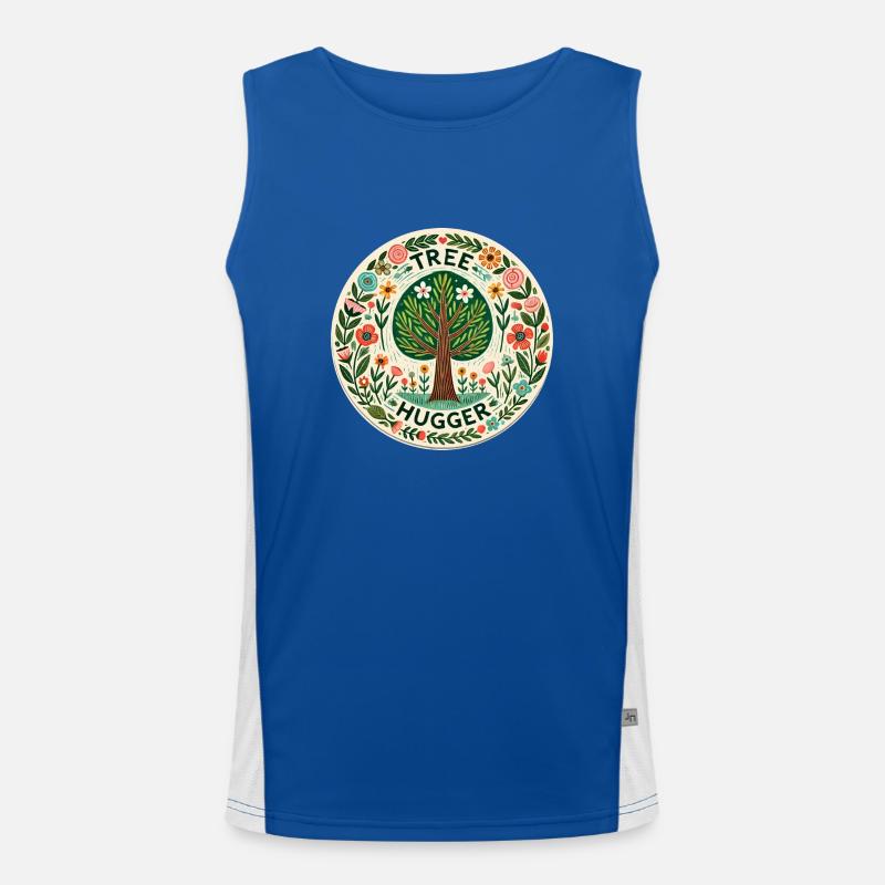 Tree Hugger Men's Functional Contrast Tank Top 