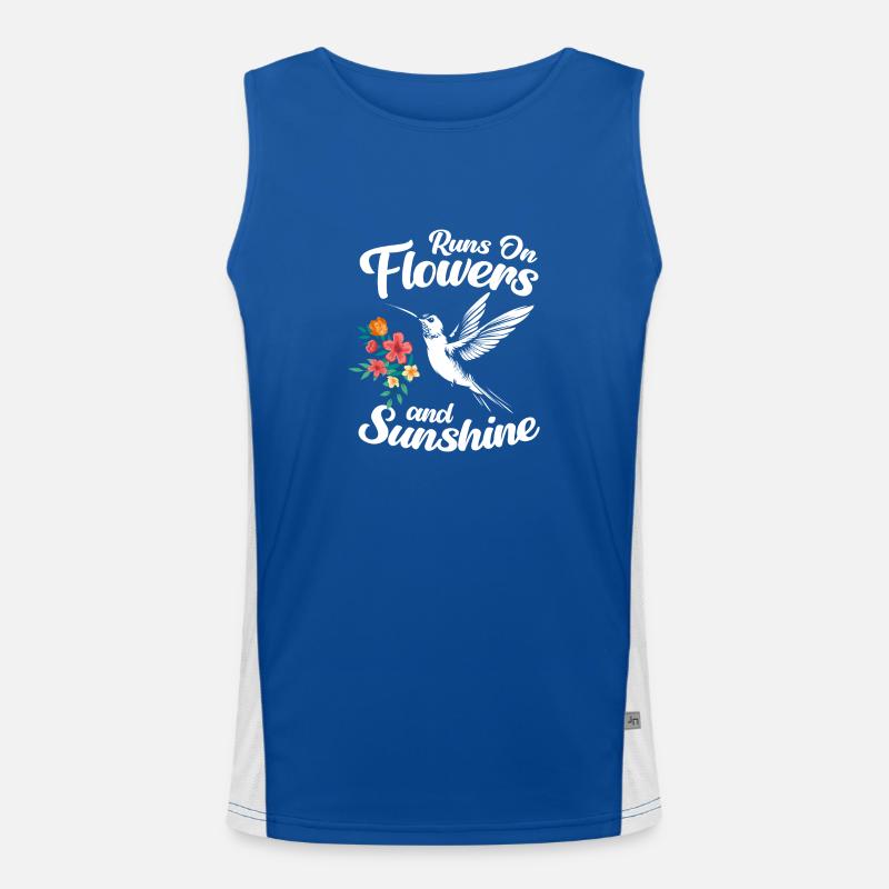 Birds Animal Magic Men's Functional Contrast Tank Top 