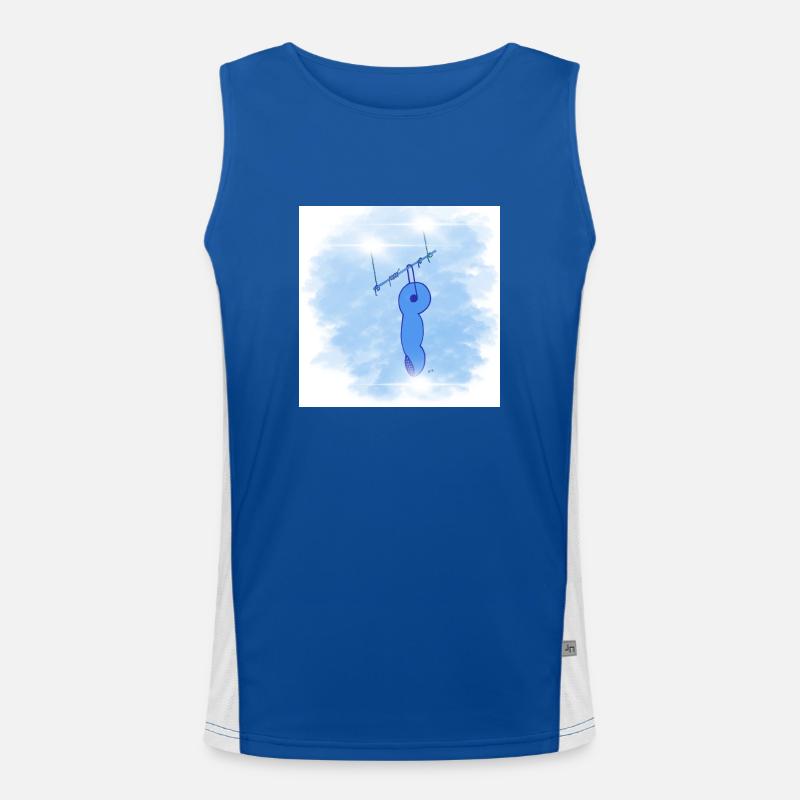 Celestial Finger Men's Functional Contrast Tank Top 