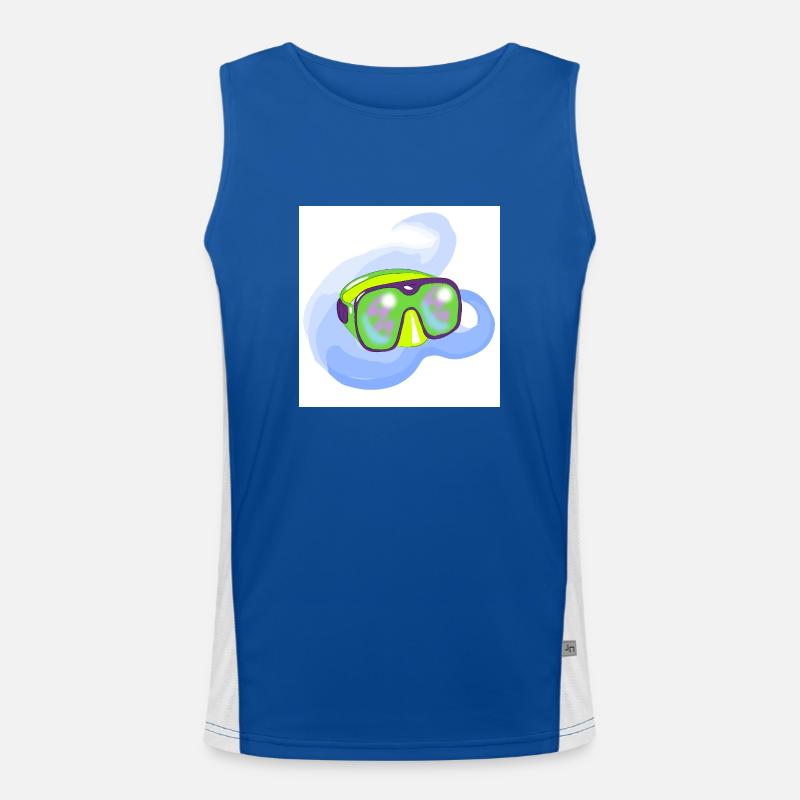 Lunettes de plongée Débardeur respirant contrasté Homme 