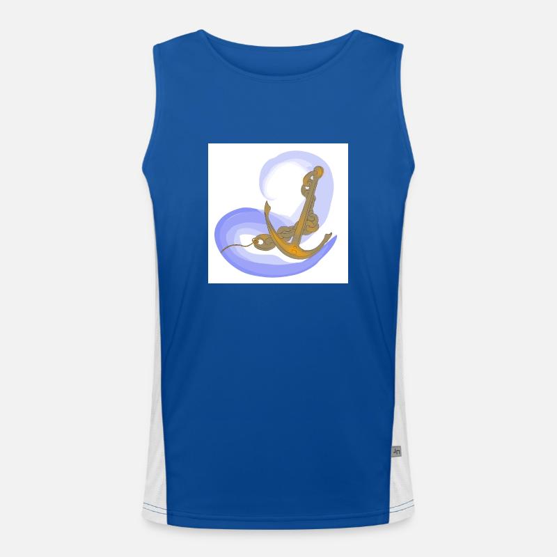 Bootsanker Funktionelles Kontrast-Tank Top für Männer 