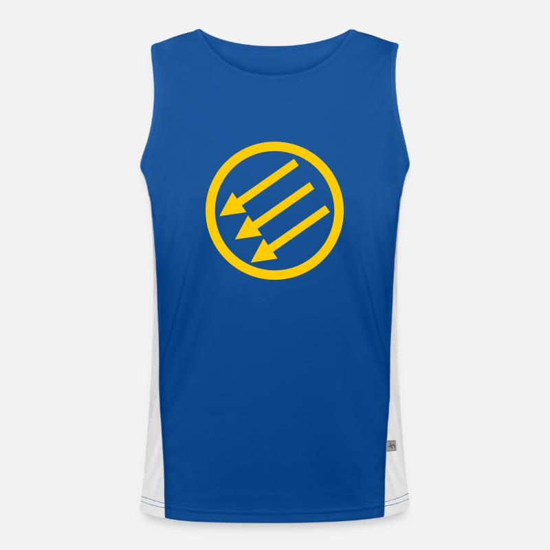 Järnfronten / Eiserne Front / Iron Front Men's Functional Contrast Tank Top 