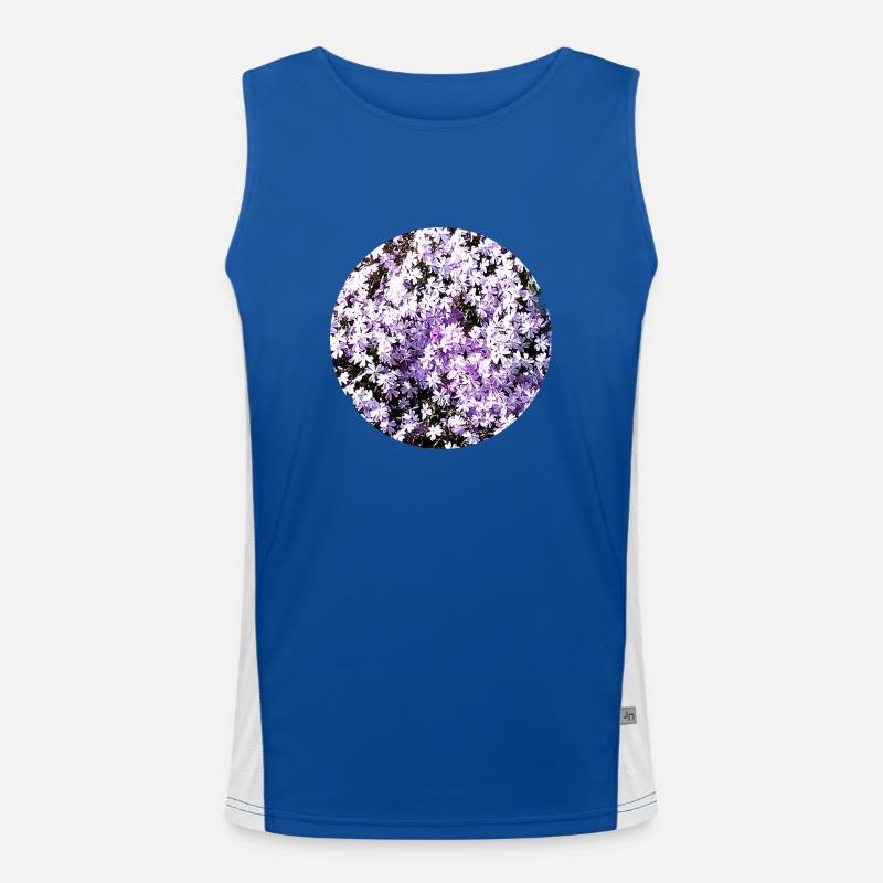 Blauteppich Funktionelles Kontrast-Tank Top für Männer 