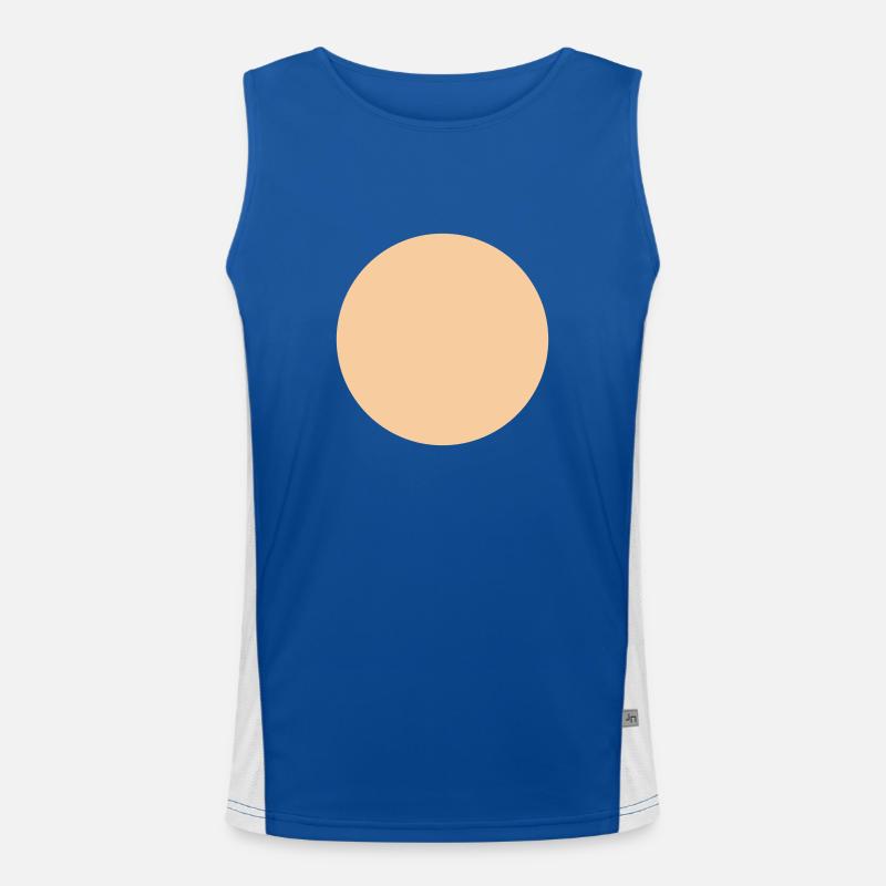 Circle-dos Funktionelles Kontrast-Tank Top für Männer 