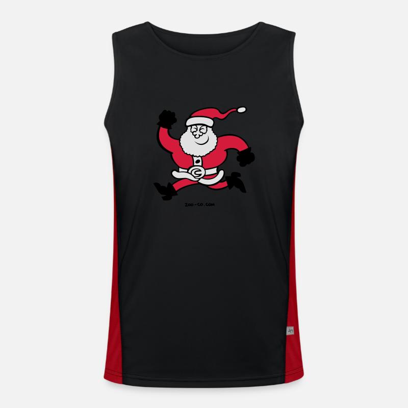 Exécution de Père Noël Débardeur respirant contrasté Homme 